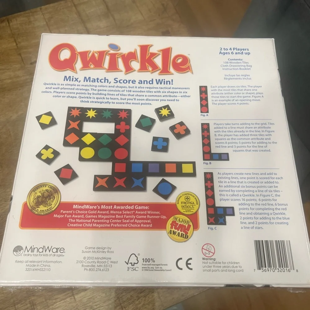 Qwirkle Game